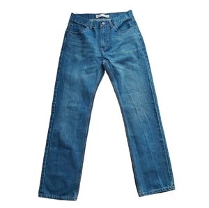 LEVI 505 Regular Dark Wash Denim Jeans